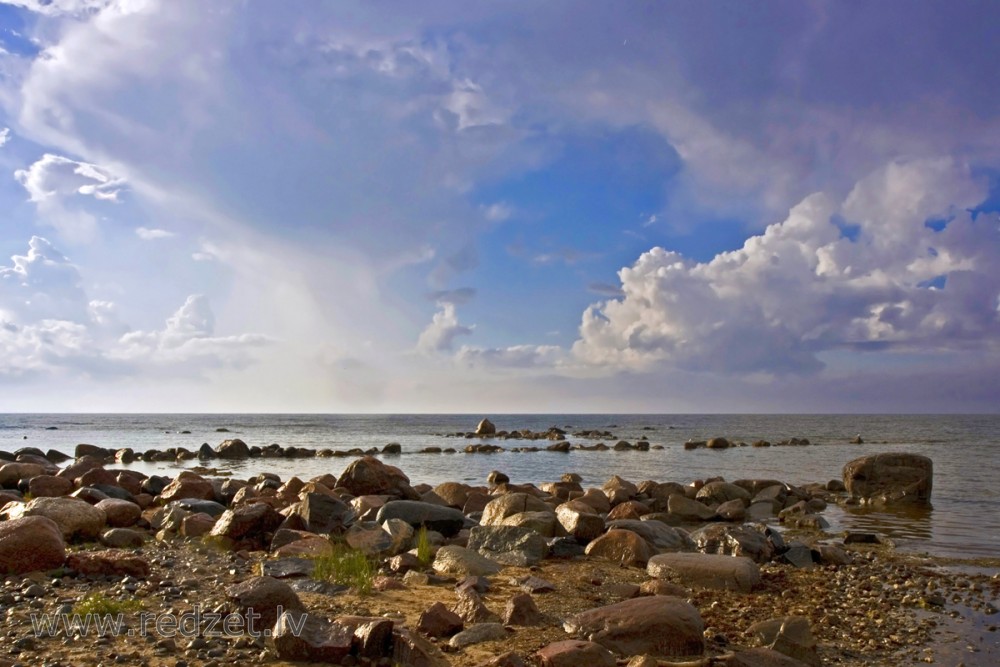 Mērsraga oļainais krasts